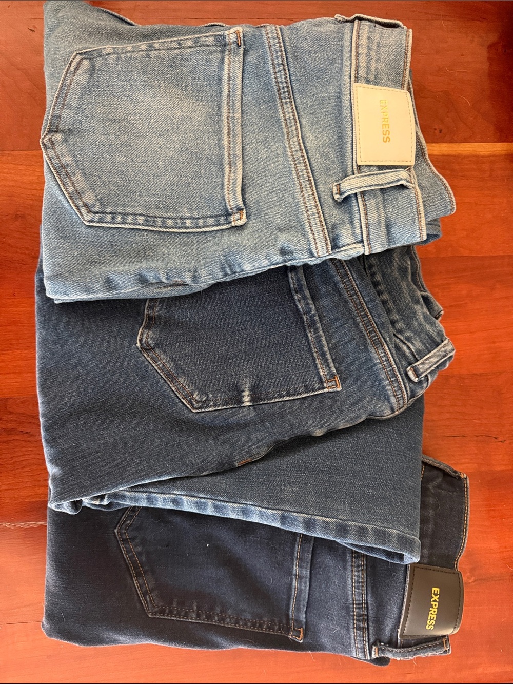 THREE Express women’s size 4S Blue Skinny Jeans